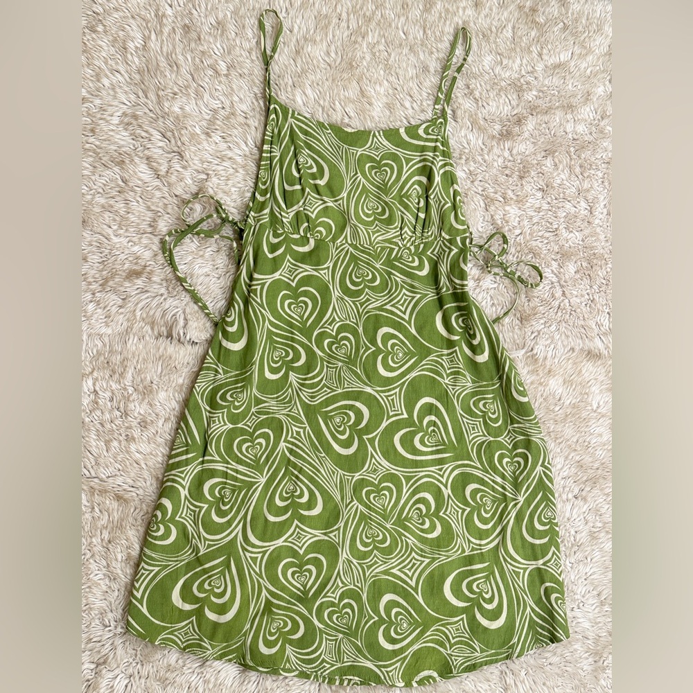 Lisa Says Gah Green Heart Dress